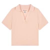 Champion冠军短袖T恤夏季运动美式运动polo领短款上衣简约女潮