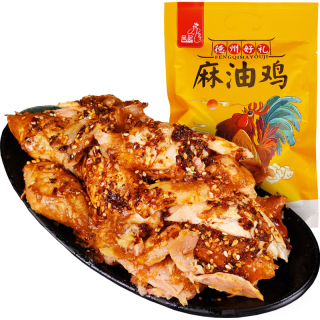 凤起德州麻油鸡500g 麻辣味德州脱骨扒鸡德州烧鸡熟食 即食下酒菜
