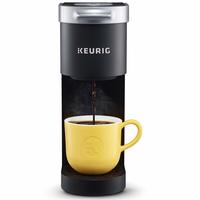 Keurig 单杯式 咖啡机 手动操作 塑料材质 12.0液体盎司(约355毫升) 黑色 K-Mini