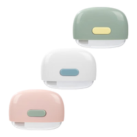 得力（deli） 迷你美工刀小号小型快递刀高颜值开箱拆快递小刀便携拆包裹裁纸刀壁纸刀 1个装 圆款陶瓷刀-粉色