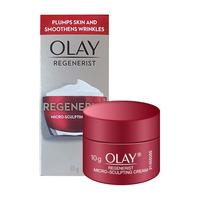 玉兰油 海外版大红瓶日霜新生塑颜面霜50g补水保湿提拉紧致淡纹去细纹 日霜10g