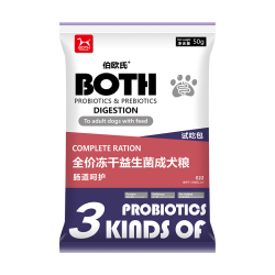 BOTH 狗粮成犬 鸭肉兔肉（含鸡肉冻干）平价犬粮 200g 试用装