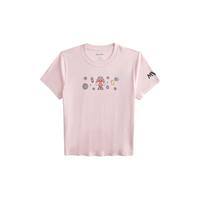 HOLLISTER【草莓音乐节】24秋辣妹图案短袖T恤 女 KI357-4009 粉色 S (165/88A)