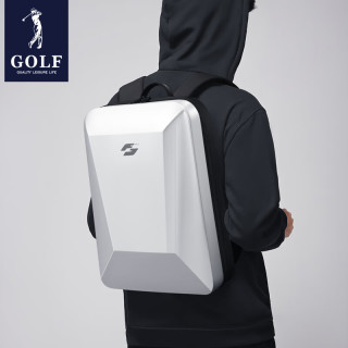 有券的上：GOLF 高尔夫 防泼水通勤双肩包 (赠送双肩包)