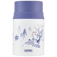 膳魔师(THERMOS)朱一龙同款吸管保温杯办公咖啡杯焖烧杯水杯 青花瓷系列二代 焖烧罐