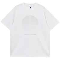 杰克·琼斯（JACK&JONES）夏季款速干凉爽胶印宽松罗纹圆领立体logo短袖T恤男款224201035 本白色A06 本白色A06 170/92A/S