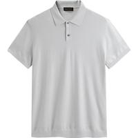 太平鸟男装纯色针织polo衫夏季翻领短袖商务休闲t恤