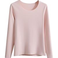 南极人无痕发热保暖内衣女士上衣内穿秋衣秋裤套装加绒打底衫冬季