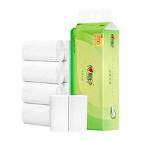 心相印 无芯卷纸10卷纸巾卫生纸家用厕纸实惠装厕所纸