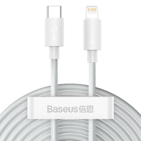 BASEUS 倍思 苹果数据线加长耐用苹果充电器套装Type-c适用iPhone12/xs/8