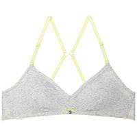 爱美丽IMIS商场内衣简约棉感无托三角薄隐孔海绵插杯文胸IM16BHY1