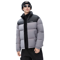 雪中飞 SNOWFLYING男女同款立领短款羽绒服2024秋冬简约时尚户外出行御寒