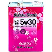 樱花易道（SAKURANEEDS）酯类+PAO全合成汽机油润滑油5W30 SP级GF-6国六标准4L装