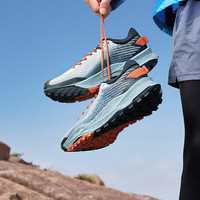 361°【Z哥同款】运动鞋男鞋武霞2秋冬户外越野徒步登山跑步鞋 浮石色/水雾蓝 45