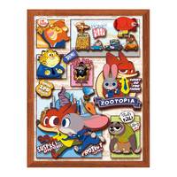 迪士尼(Disney)纸艺成人拼图玩具疯狂动物城3D立体场景拼图潮玩拼画装饰17DF3939