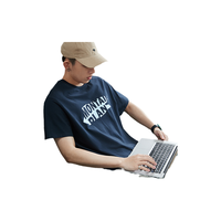 TONLION 唐狮 2023年夏季新款纯棉短袖t恤男潮牌休闲半袖潮流体恤打底衫