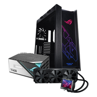 华硕ROG GX601S太阳神 全塔侧透明玻璃游戏机箱 吹雪RO姬主题机箱 支持来图 OP A GX601 太阳神机箱 吹雪姬