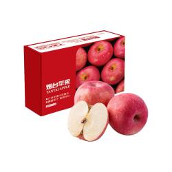 京鲜生 烟台红富士苹果 单果190-240g 2.6kg 礼盒装