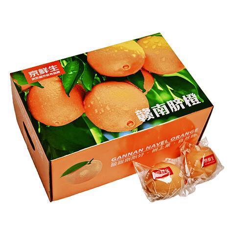 京鲜生 赣南脐橙 铂金果 净重10斤单果180g起