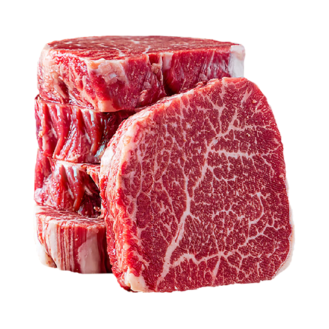 淳鲜四季 X 京东 牛排原切和牛M5肉芯1.2kg 谷饲400天