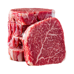 FRESH·FOUR SEASONS X 京东 牛排原切和牛M5肉芯1.2kg 谷饲400天