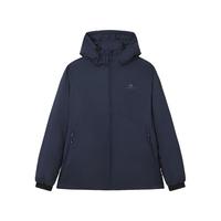 拓路者(Pioneer Camp)3M新雪丽棉男连帽棉服户外防风休闲外套厚款棉衣冬季保暖男士棉袄 浅灰色 2XL