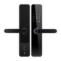 移动端、京东百亿补贴：七彩虹 家用智能门锁密码锁指纹锁民宿酒店公寓专用电子锁防盗门锁入户门