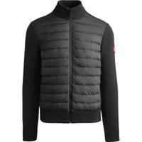 CANADA GOOSE 6期免息：加拿大鹅（Canada Goose）HyBridge男士休闲羽绒毛衣针织夹克外套 6830M 61 黑色 M