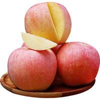 Mr.Seafood 京鲜生 山东烟台红富士苹果 净重9斤 果径75mm+