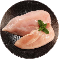 鲜京采 鸡大胸 净重6斤（10-12个） 代餐 健身早餐低脂鸡胸肉 源头直发