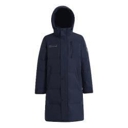 雪中飞 秋冬时尚休闲舒适廓形男士“H”版型印花立领连帽羽绒服男