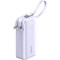 Anker 30W快充 充电宝 数据线 充电器  丁香紫 10000mAh