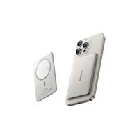 倍思卡片磁吸充电宝Magsafe无线20W快充移动电源5000mAh苹果星原钛16/15/14/13华为小米手机户外电源 卡片磁吸-星原钛