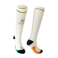 AR毛圈加厚压力小腿袜专业运动压缩袜骑行袜跑步网球袜长筒袜 均码（36-40）