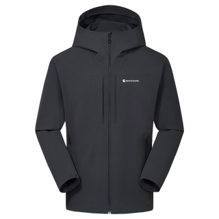 MONTANE盟泰恩CIMA HOODIE四向弹防风软壳衣 高弹耐磨抗撕裂透湿轻暖外套 DARK GREY 深灰色（男款） L