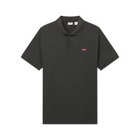 Levi's 冰酷系列25年男士经典针织休闲简约短袖Polo衫 黑色 004KC-0000 S
