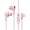 漫步者 HiFi级双动圈四核 入耳式有线耳机 麦克风  有线充电 Type-C 粉色
