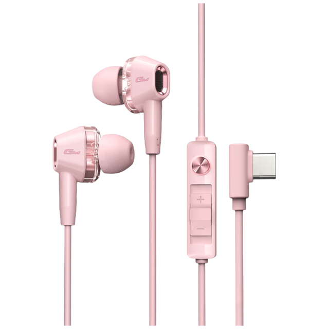 漫步者 HiFi级双动圈四核 入耳式有线耳机 type-c麦克风  有线充电