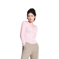 蕉内凉皮3系修身防晒衣女士户外防晒服女 软糖粉 S