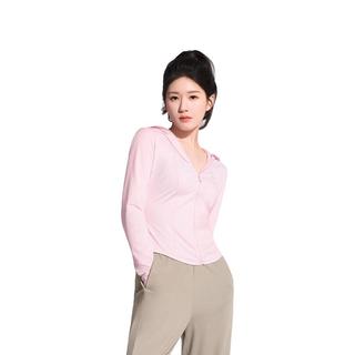蕉内凉皮3系修身防晒衣女士户外防晒服女 软糖粉 S
