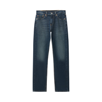 Levi's李维斯25年秋冬男士美式505标准直筒潮流休闲牛仔长裤 深靛蓝 31 (32)
