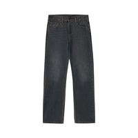 Levi's李维斯25秋冬男经典555宽松直筒牛仔裤A7223 蓝灰 36 (32)