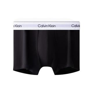 Calvin Klein NB4391 棉质透气 太空黑/条纹黑 S 男士内裤2条装