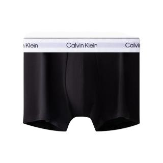 Calvin Klein NB4391 棉质透气 太空黑/条纹黑 S 男士内裤2条装