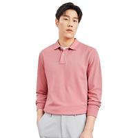 SEPTWOLVES/七匹狼 翻领挺括 男士Polo衫 410(菲红) 165/84A/M