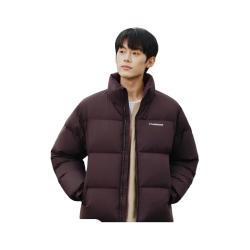 坦博尔 泡芙短款羽绒服男女同款25冬季新款立领面保暖厚外套TA5560331D 反季节清仓