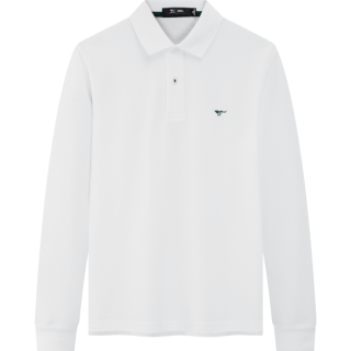  SEPTWOLVES/七匹狼 翻领挺括 男士Polo衫  190/104A/XXXXL 803(本白)