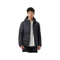 坦博尔羽绒服男轻薄秋冬外套男士羽绒服连帽短款秋冬保暖外套TF246209 肌理雪山 M (170)