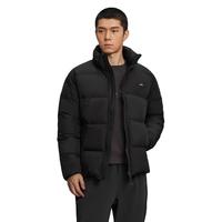 HLA/海澜之家 无帽立领 男士羽绒服 黑色 XL