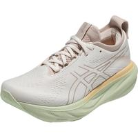 ASICS 亚瑟士 跑步鞋女鞋缓震回弹运动鞋耐磨透气旗舰跑鞋 GEL-NIMBUS 25 白色/粉色 36